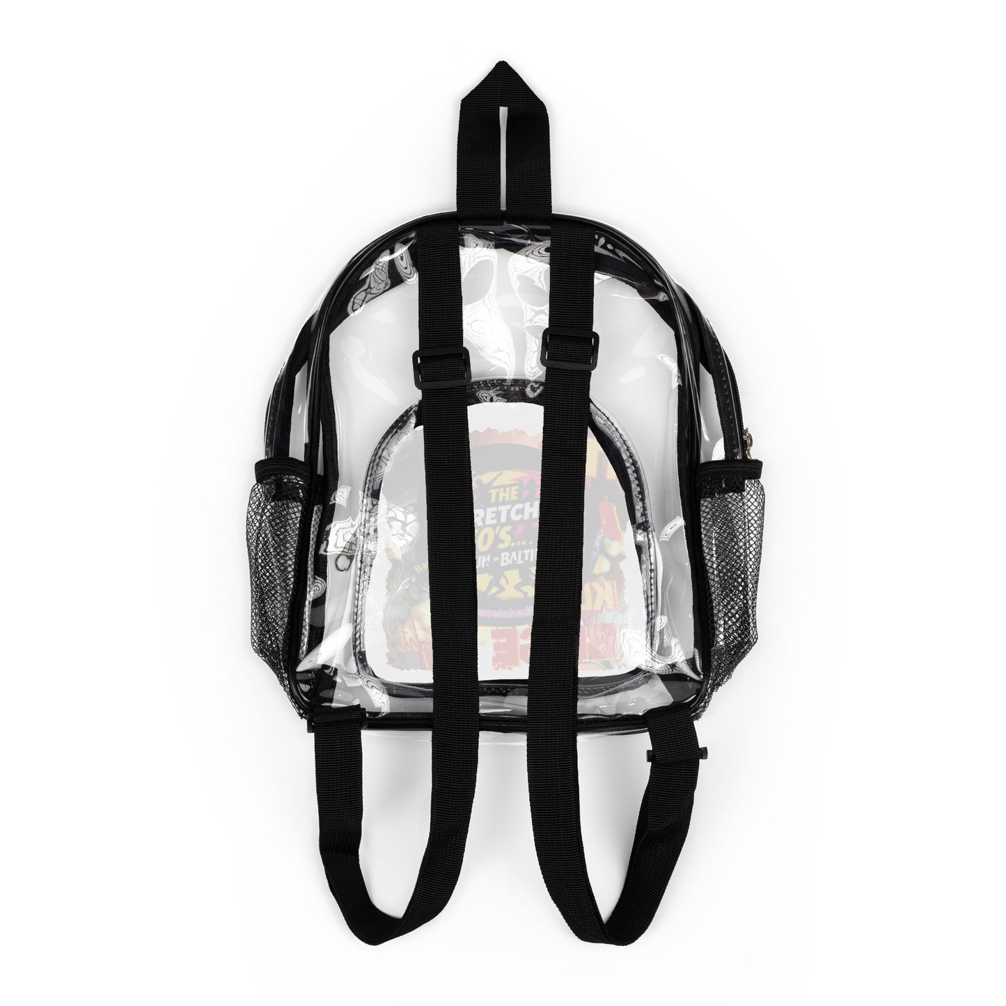 K Drama Binge Night Backpack, Clear Stadium Backpack with Blue Design, Kdrama Backpack