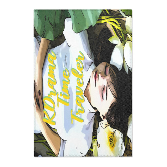 KDrama Themed Area Rug - "KDrama Time Traveler Area Rug"