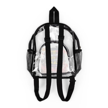 KDrama Funny Backpack, Clear Stadium Backpack with Multicolor Design, Kdrama Backpack