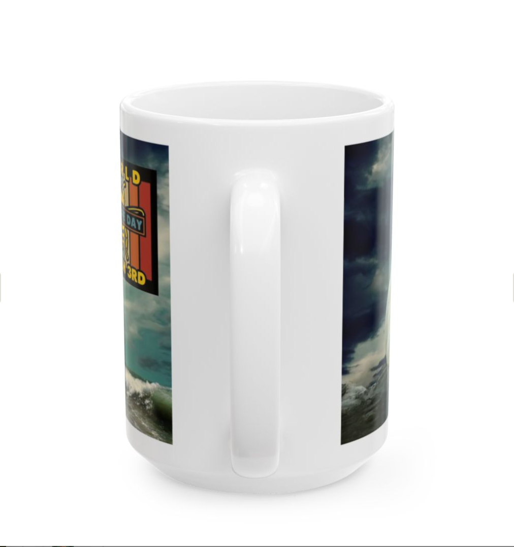 Polar Bear Conservation Mug, Arctic Environmental Conservation Coffee Mug