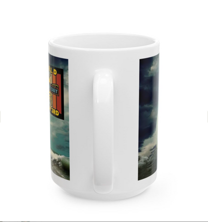 Polar Bear Conservation Mug, Arctic Environmental Conservation Coffee Mug