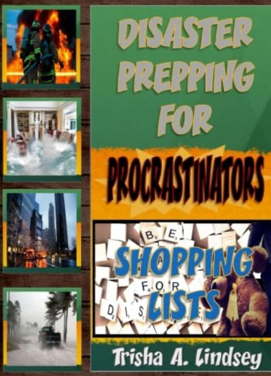 Disaster Prepping for Procrastinators Shopping List Book - Disaster Prepping for Procrastinators Series